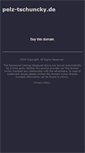 Mobile Screenshot of pelz-tschuncky.de